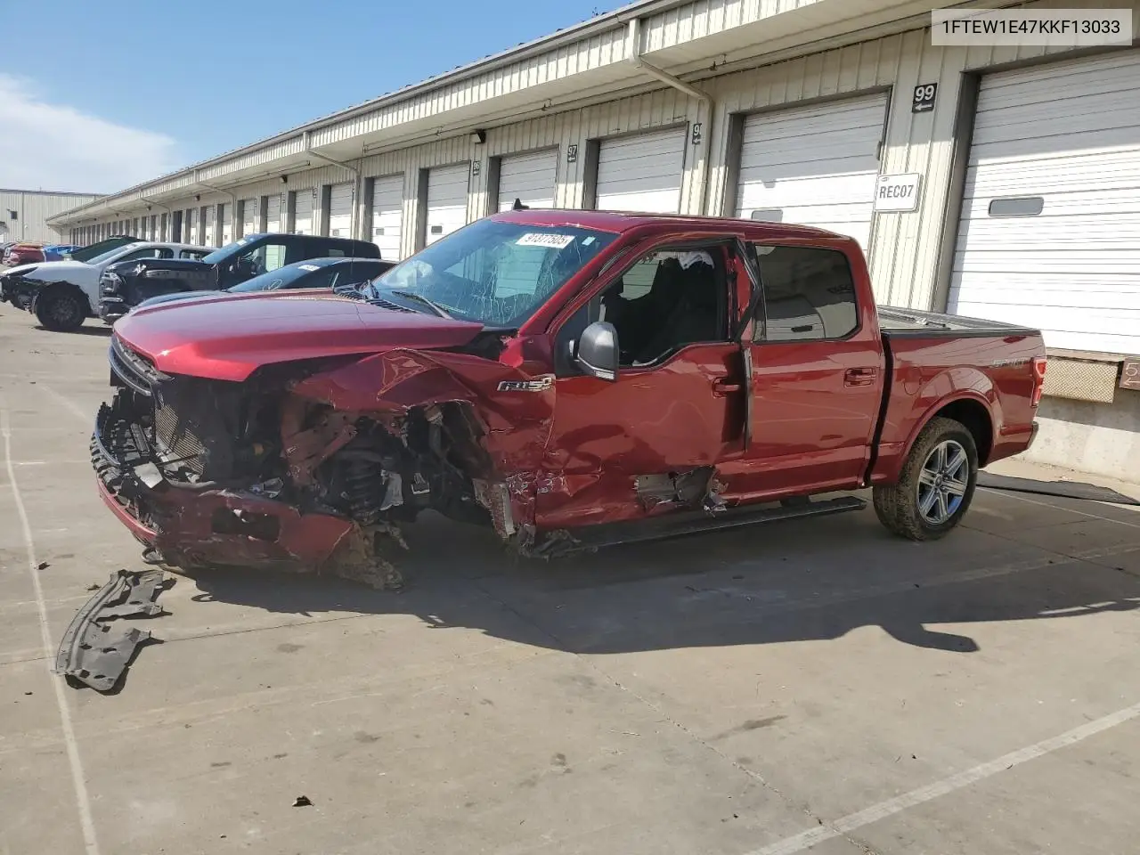 1FTEW1E47KKF13033 2019 Ford F150 Supercrew