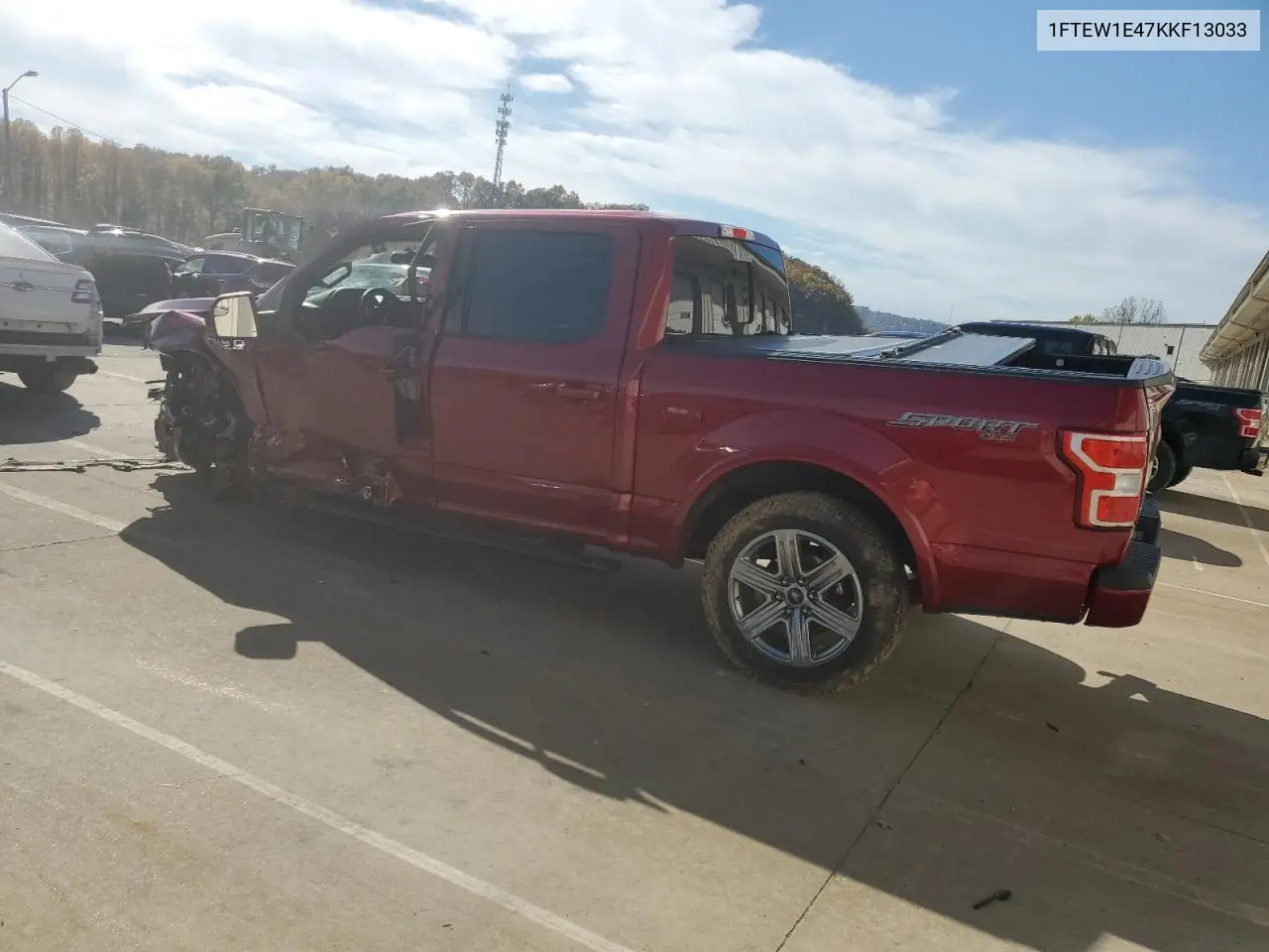 1FTEW1E47KKF13033 2019 Ford F150 Supercrew