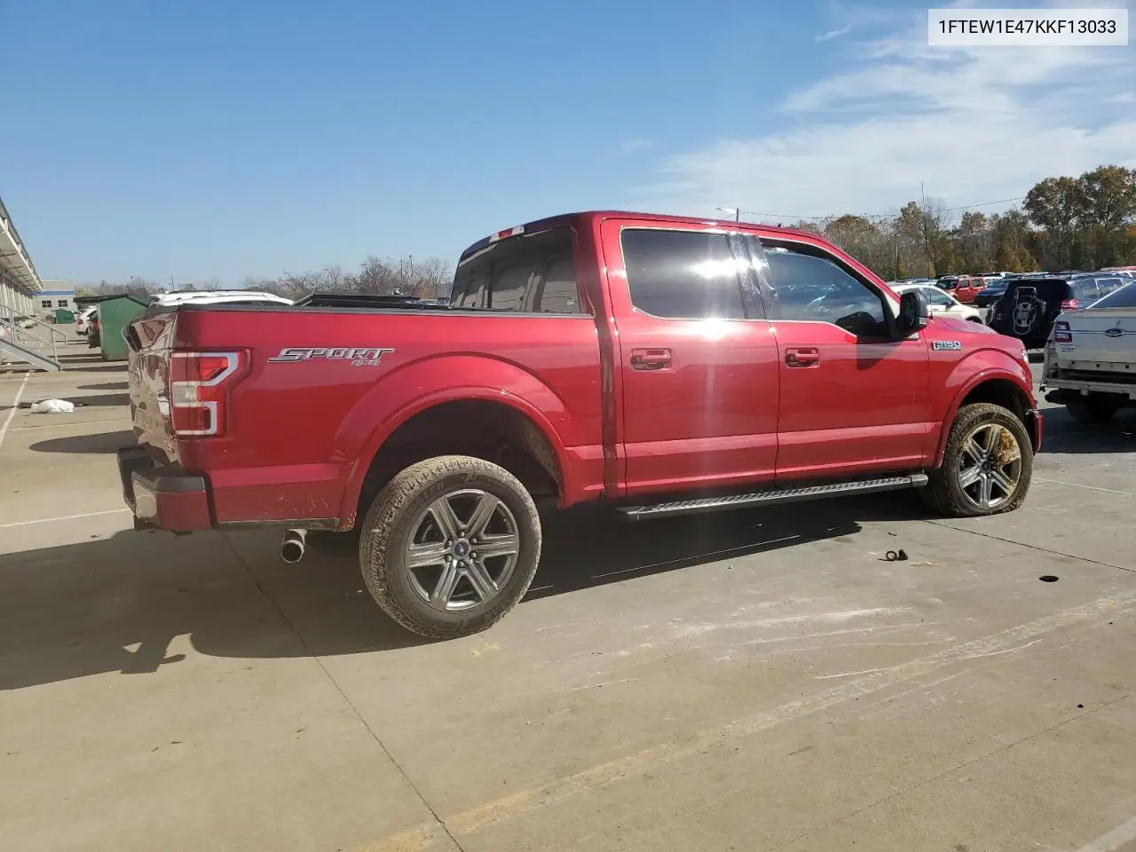 1FTEW1E47KKF13033 2019 Ford F150 Supercrew