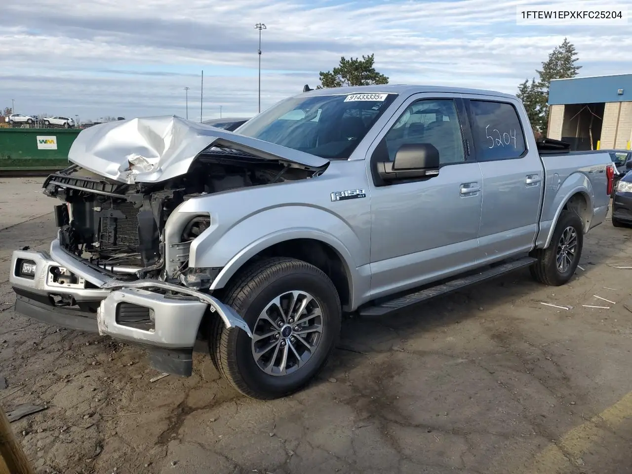 1FTEW1EPXKFC25204 2019 Ford F150 Supercrew