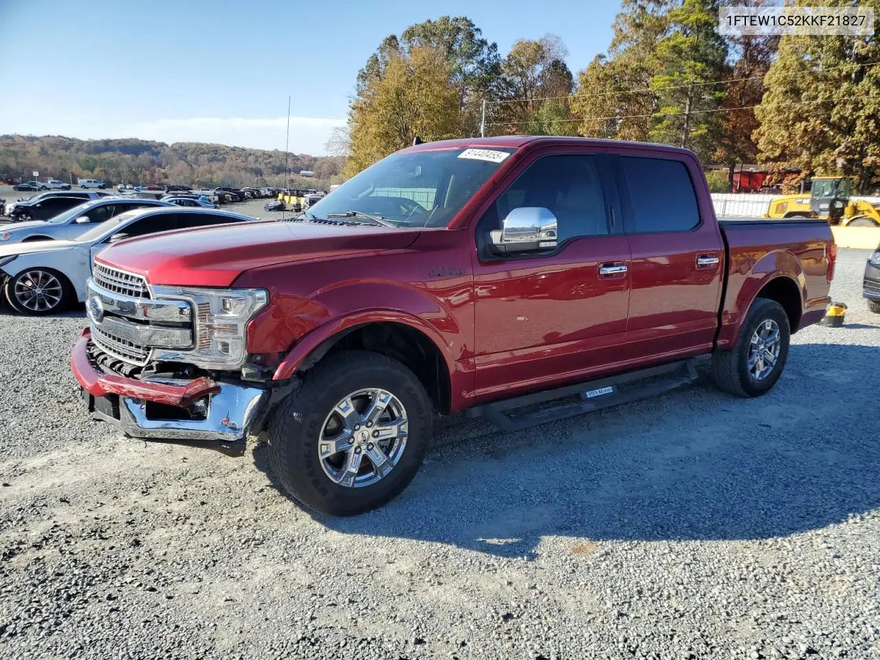 1FTEW1C52KKF21827 2019 Ford F150 Supercrew