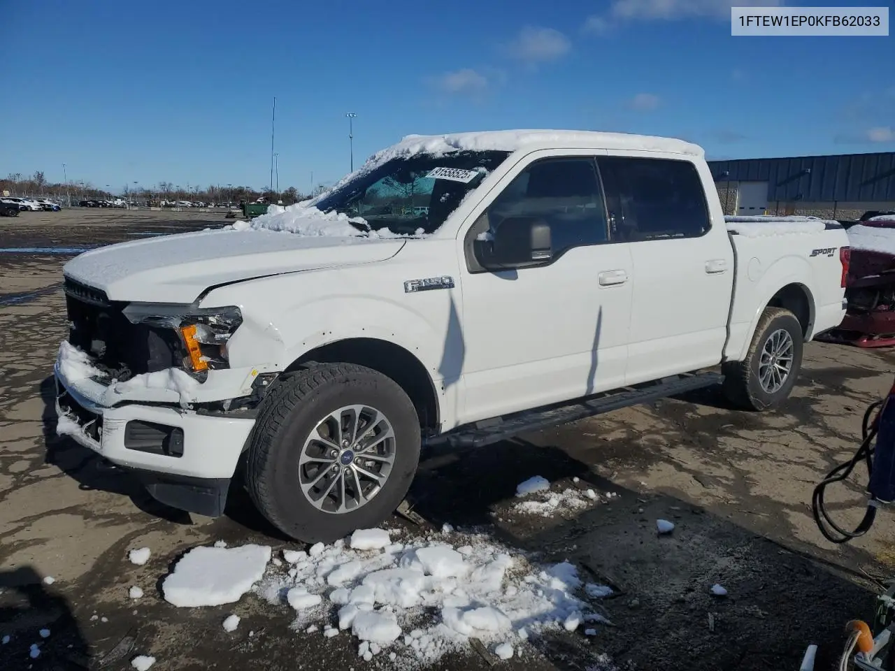 1FTEW1EP0KFB62033 2019 Ford F150 Supercrew