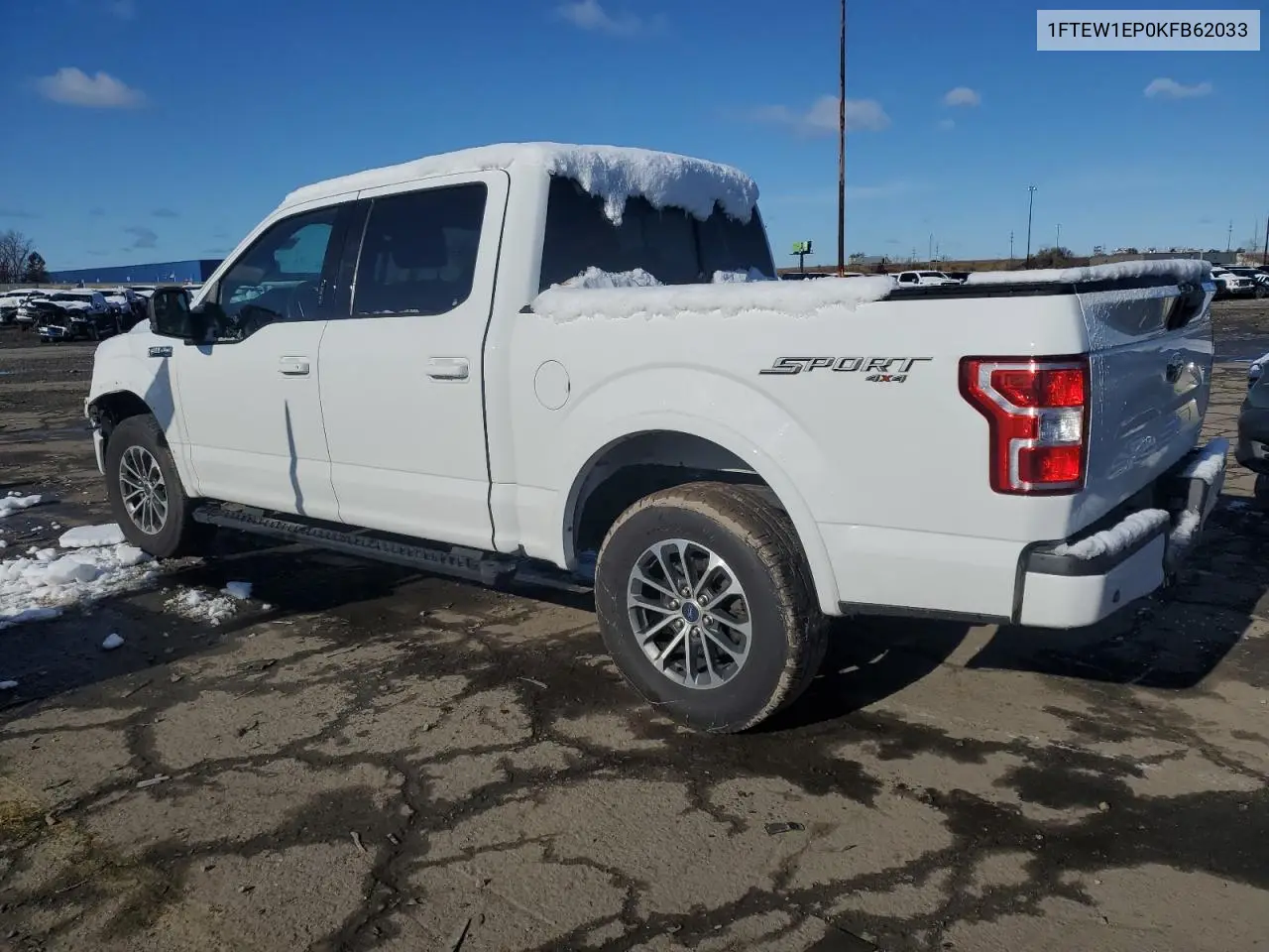 1FTEW1EP0KFB62033 2019 Ford F150 Supercrew