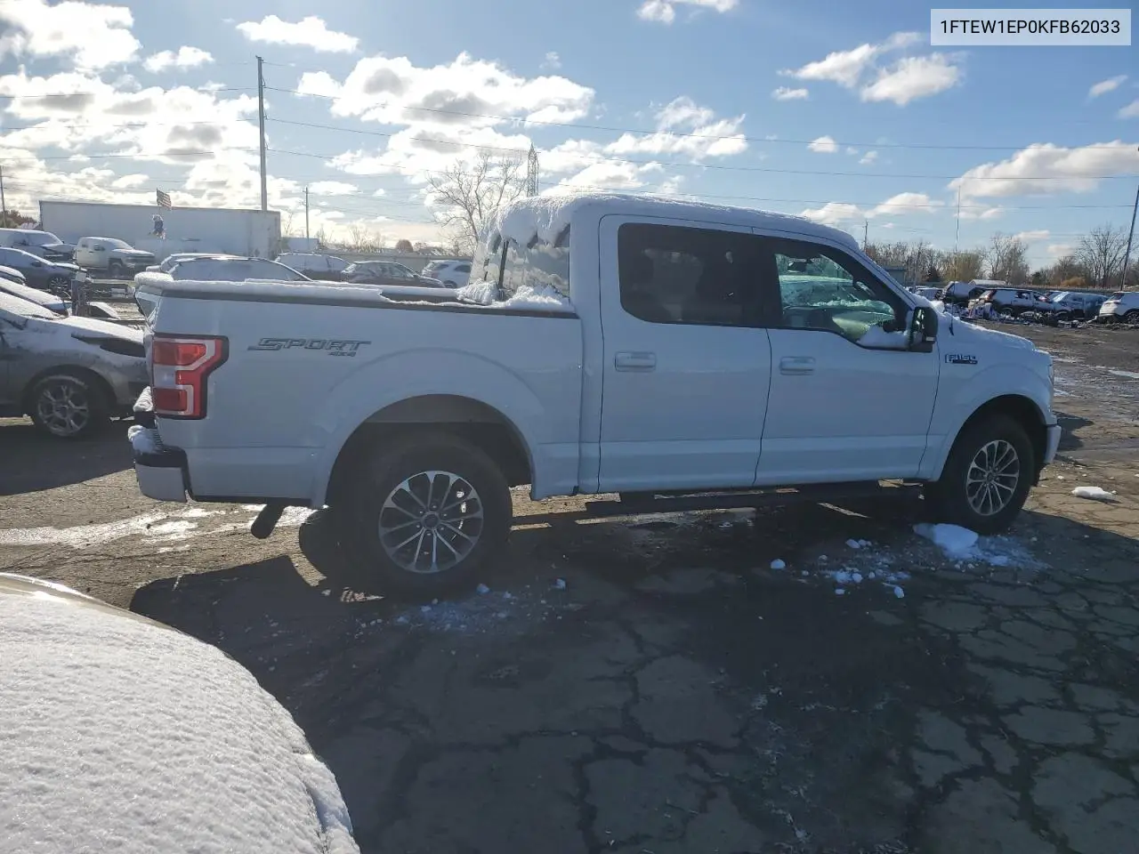 1FTEW1EP0KFB62033 2019 Ford F150 Supercrew