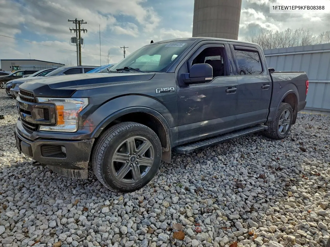 1FTEW1EP9KFB08388 2019 Ford F150 Supercrew