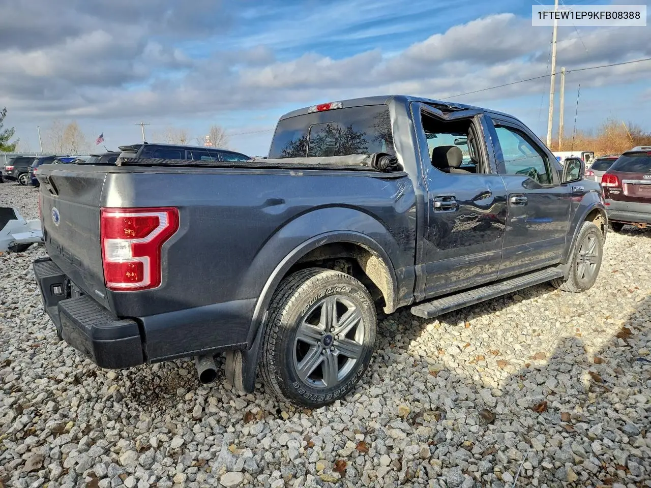 1FTEW1EP9KFB08388 2019 Ford F150 Supercrew