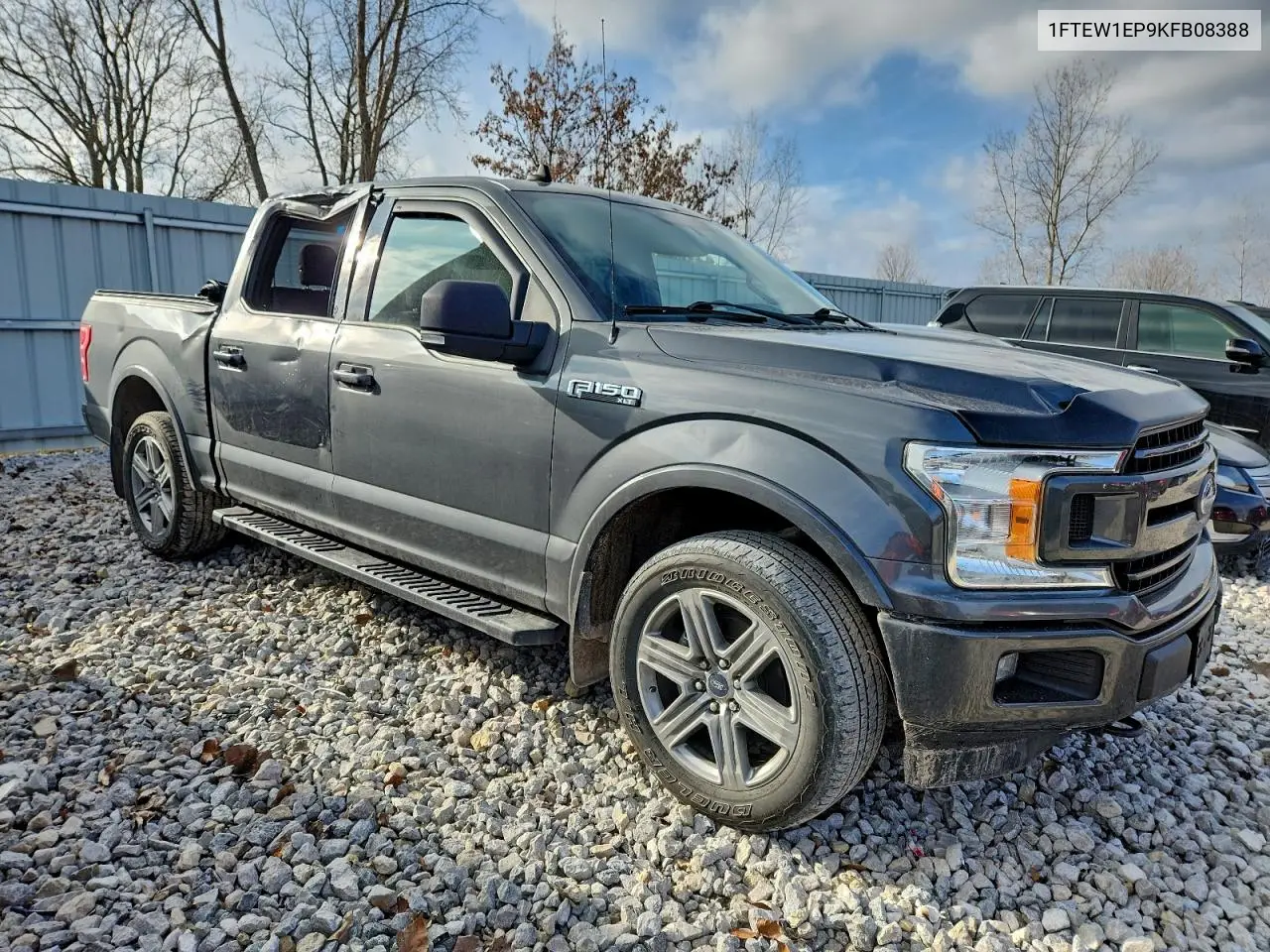1FTEW1EP9KFB08388 2019 Ford F150 Supercrew