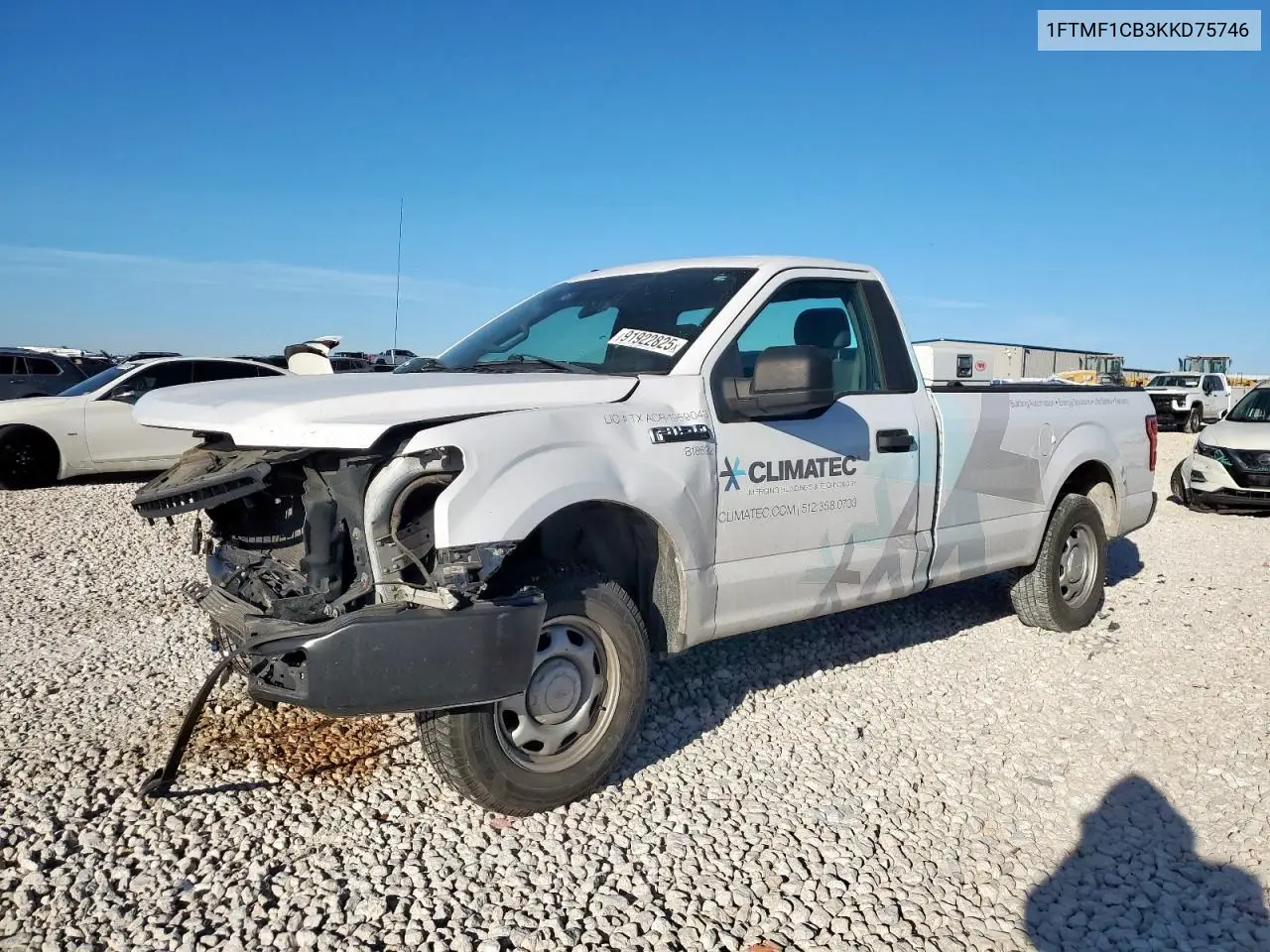 1FTMF1CB3KKD75746 2019 Ford F150