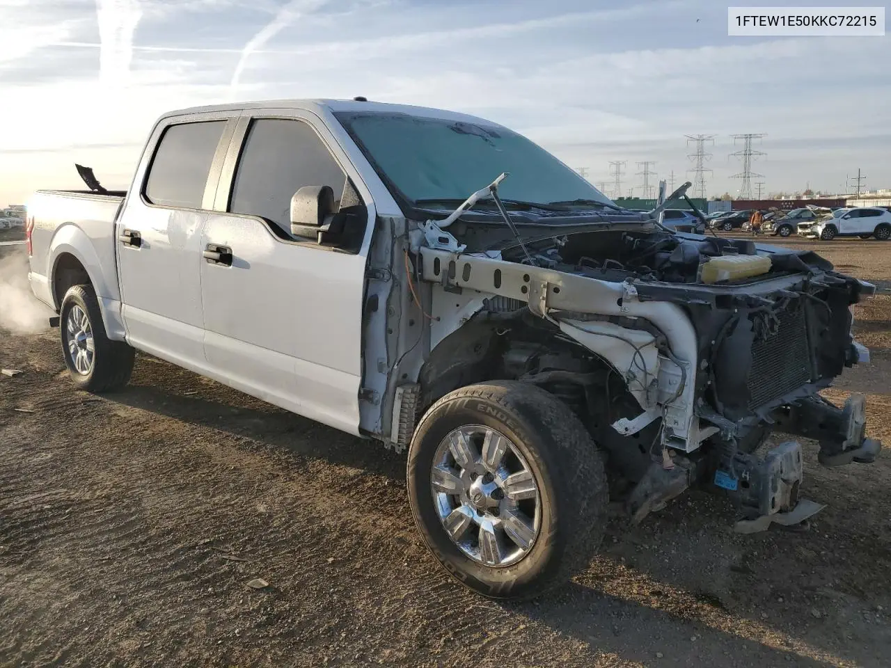 1FTEW1E50KKC72215 2019 Ford F150 Supercrew