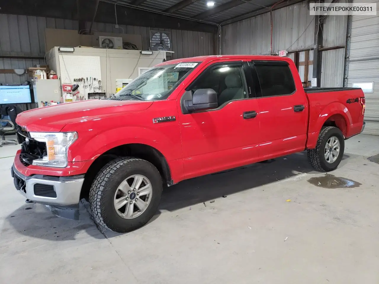 1FTEW1EP0KKE00311 2019 Ford F150 Supercrew
