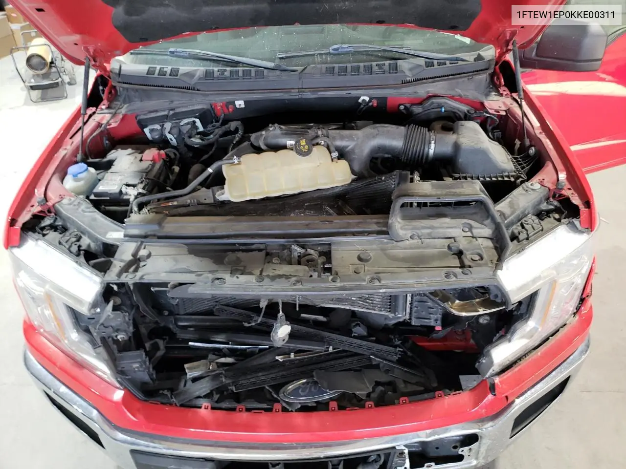 1FTEW1EP0KKE00311 2019 Ford F150 Supercrew