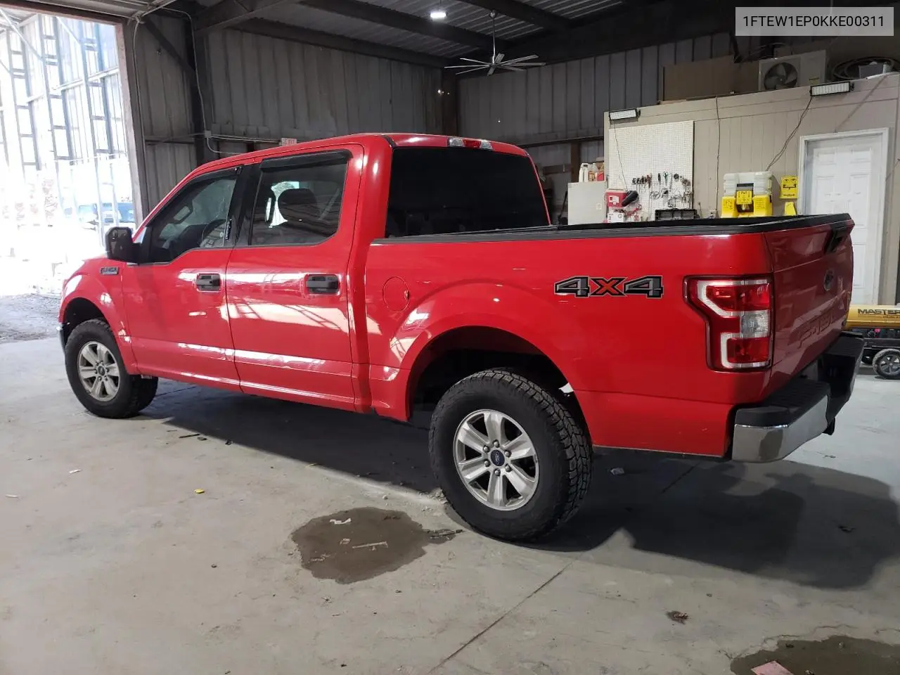 1FTEW1EP0KKE00311 2019 Ford F150 Supercrew