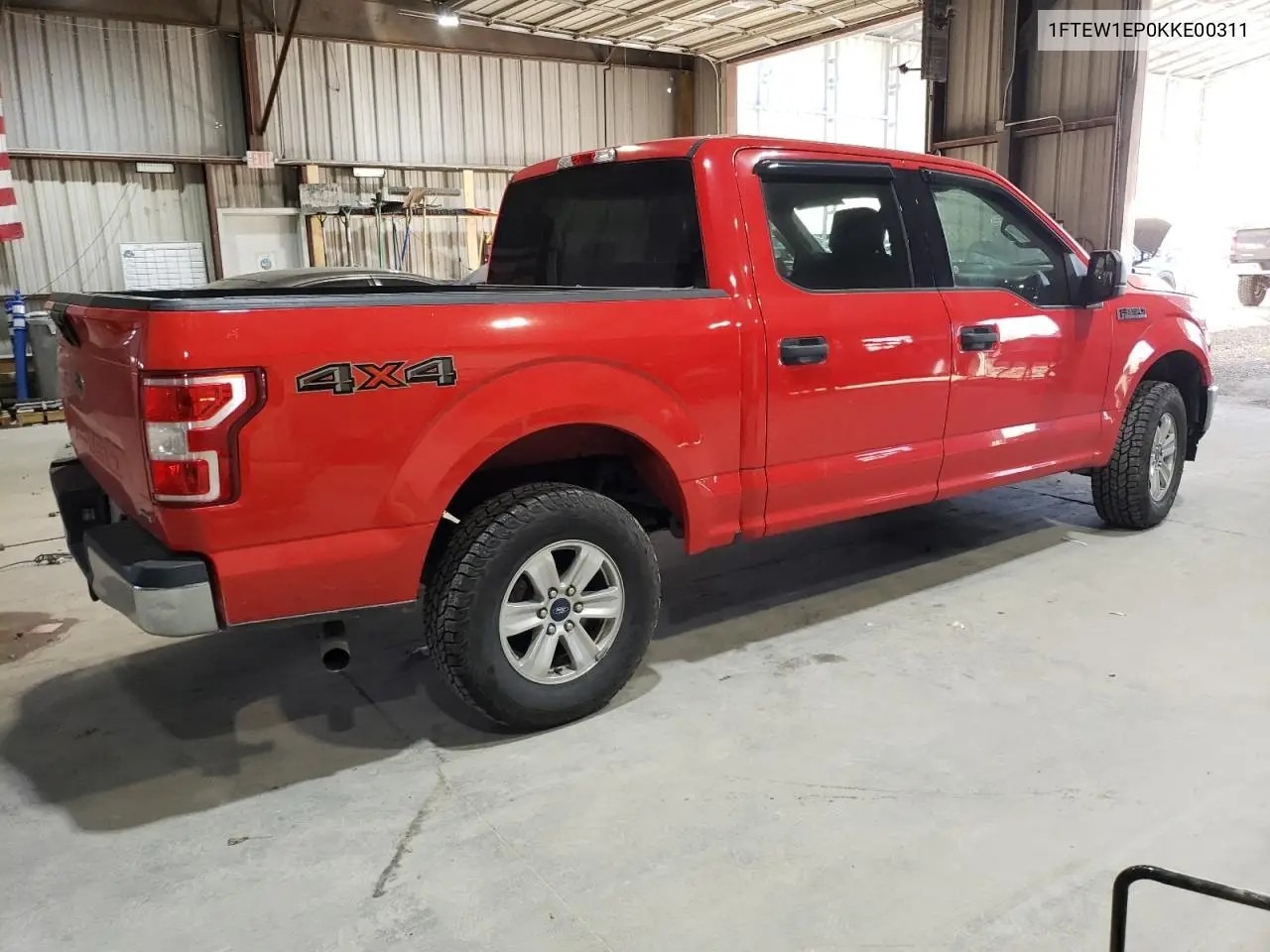 1FTEW1EP0KKE00311 2019 Ford F150 Supercrew