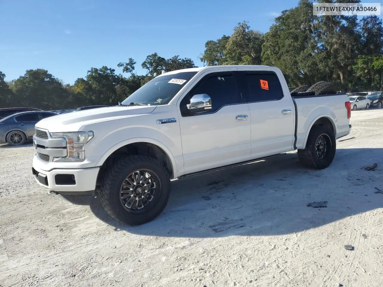 1FTEW1E4XKFA30466 2019 Ford F150 Supercrew
