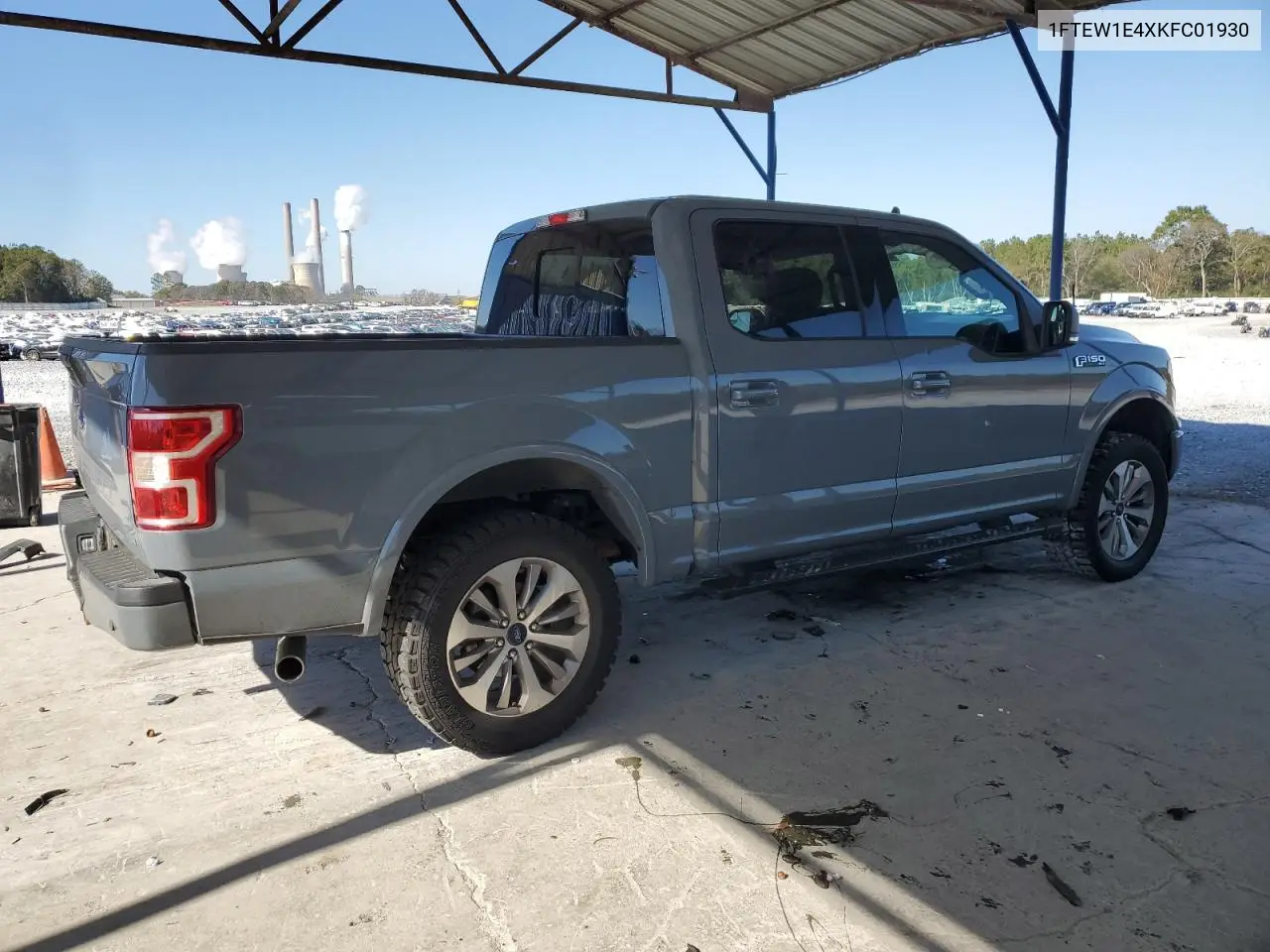 1FTEW1E4XKFC01930 2019 Ford F150 Supercrew