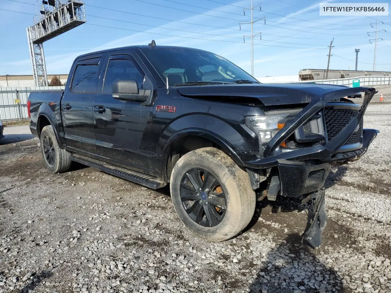 1FTEW1EP1KFB56466 2019 Ford F150 Supercrew