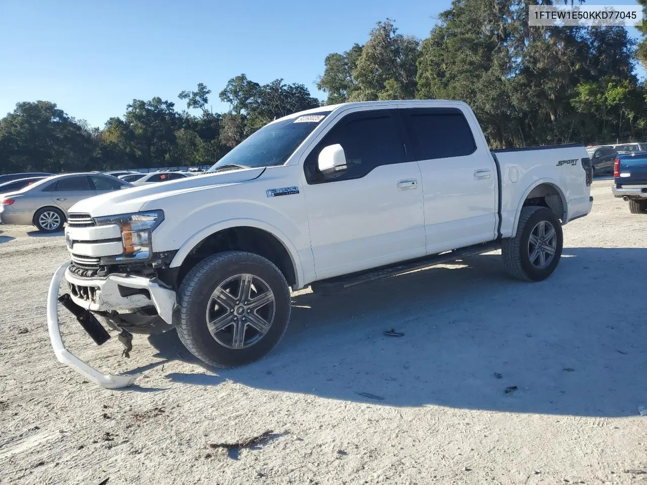 1FTEW1E50KKD77045 2019 Ford F150 Supercrew