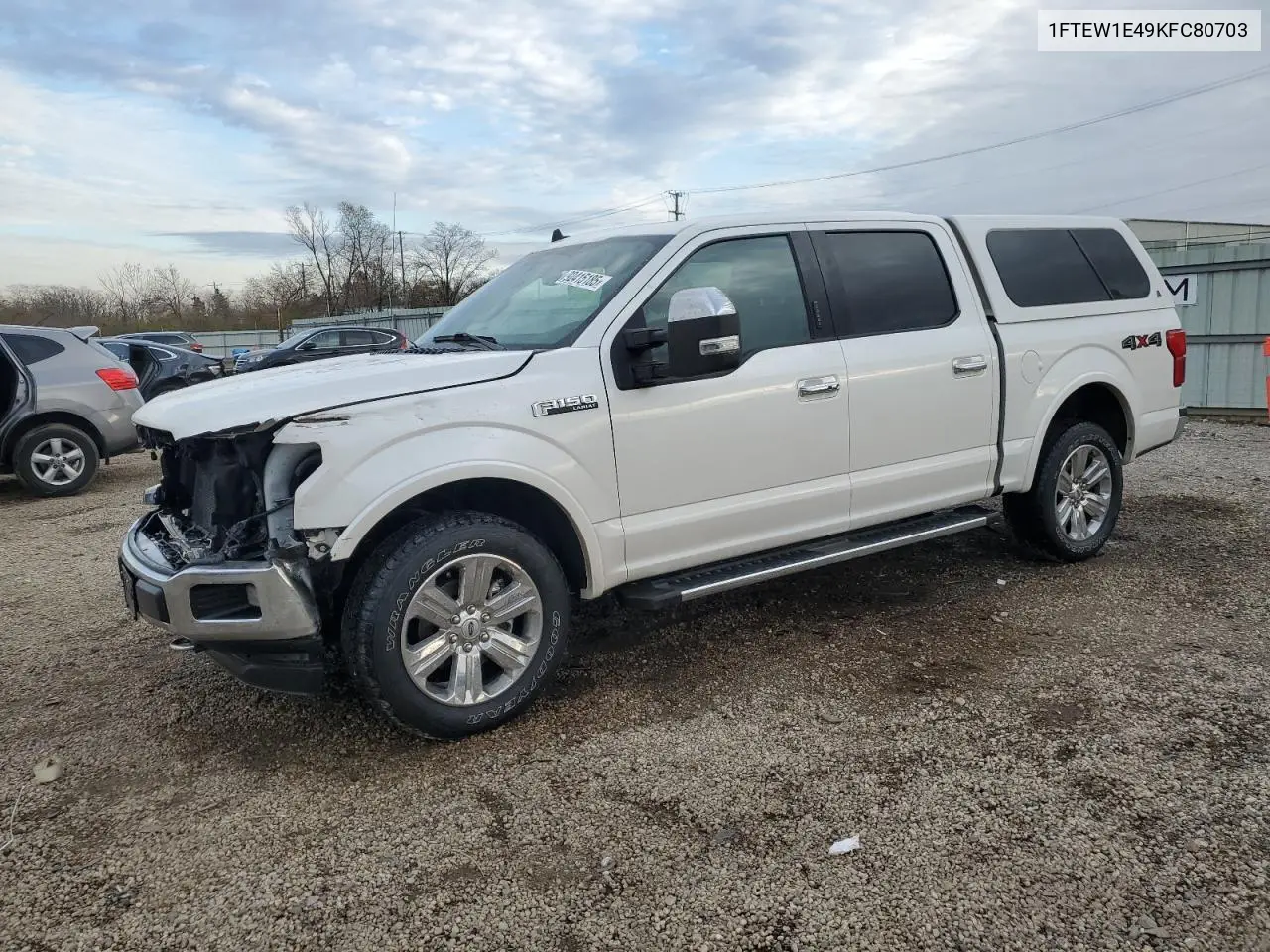1FTEW1E49KFC80703 2019 Ford F150 Supercrew