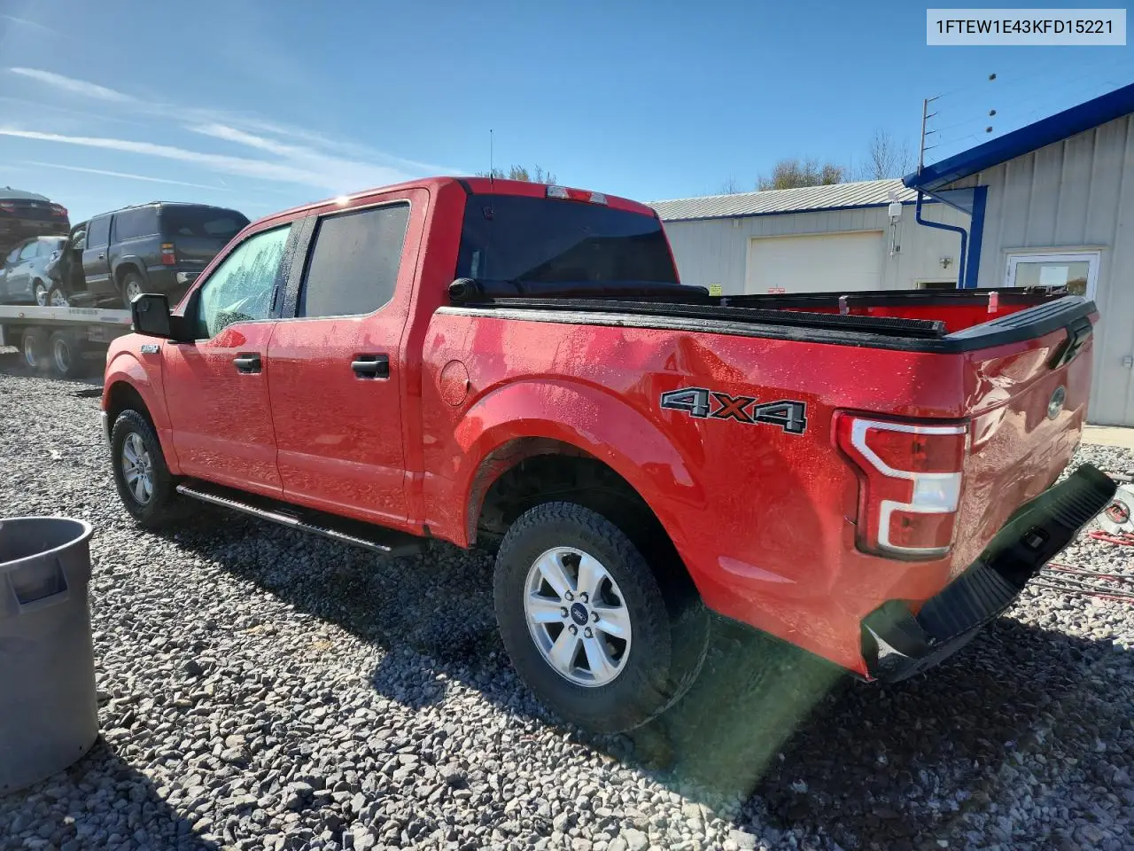 1FTEW1E43KFD15221 2019 Ford F150 Supercrew