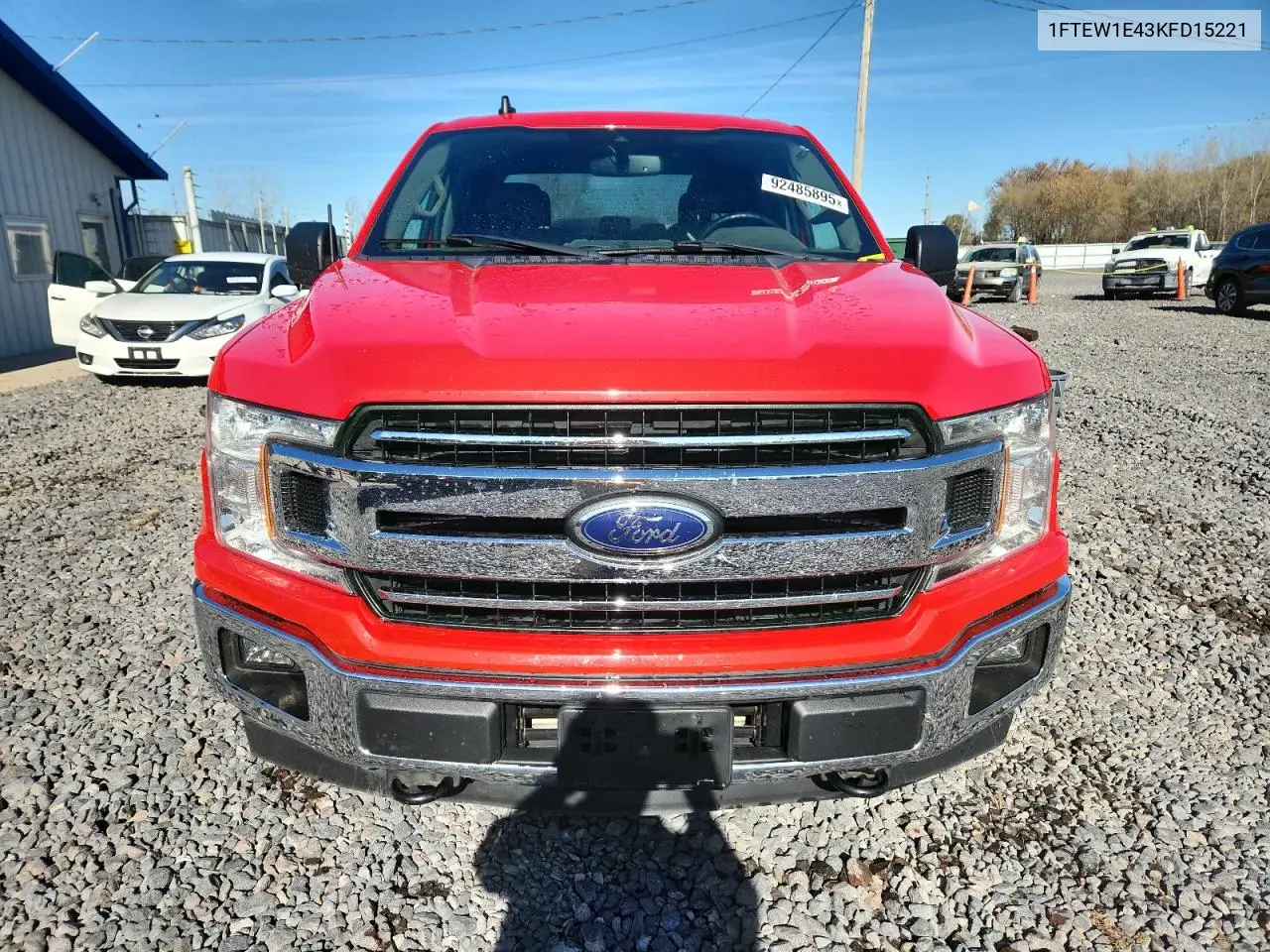 1FTEW1E43KFD15221 2019 Ford F150 Supercrew