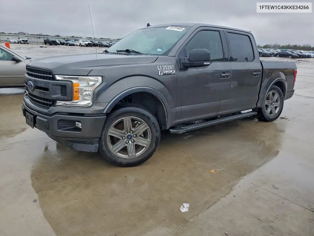 1FTEW1C43KKE34266 2019 Ford F150 Supercrew