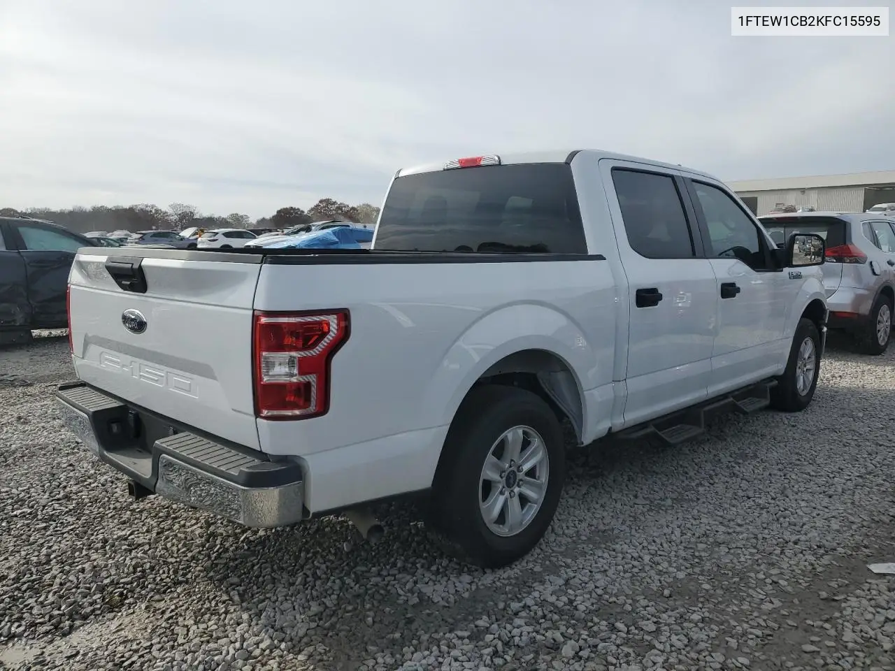 1FTEW1CB2KFC15595 2019 Ford F150 Supercrew