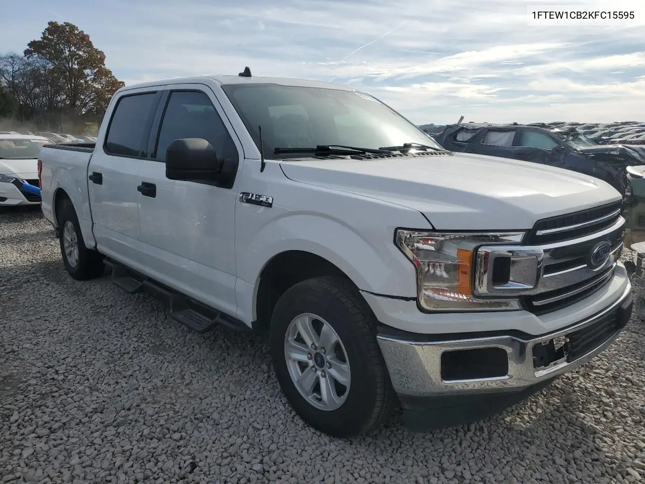 1FTEW1CB2KFC15595 2019 Ford F150 Supercrew