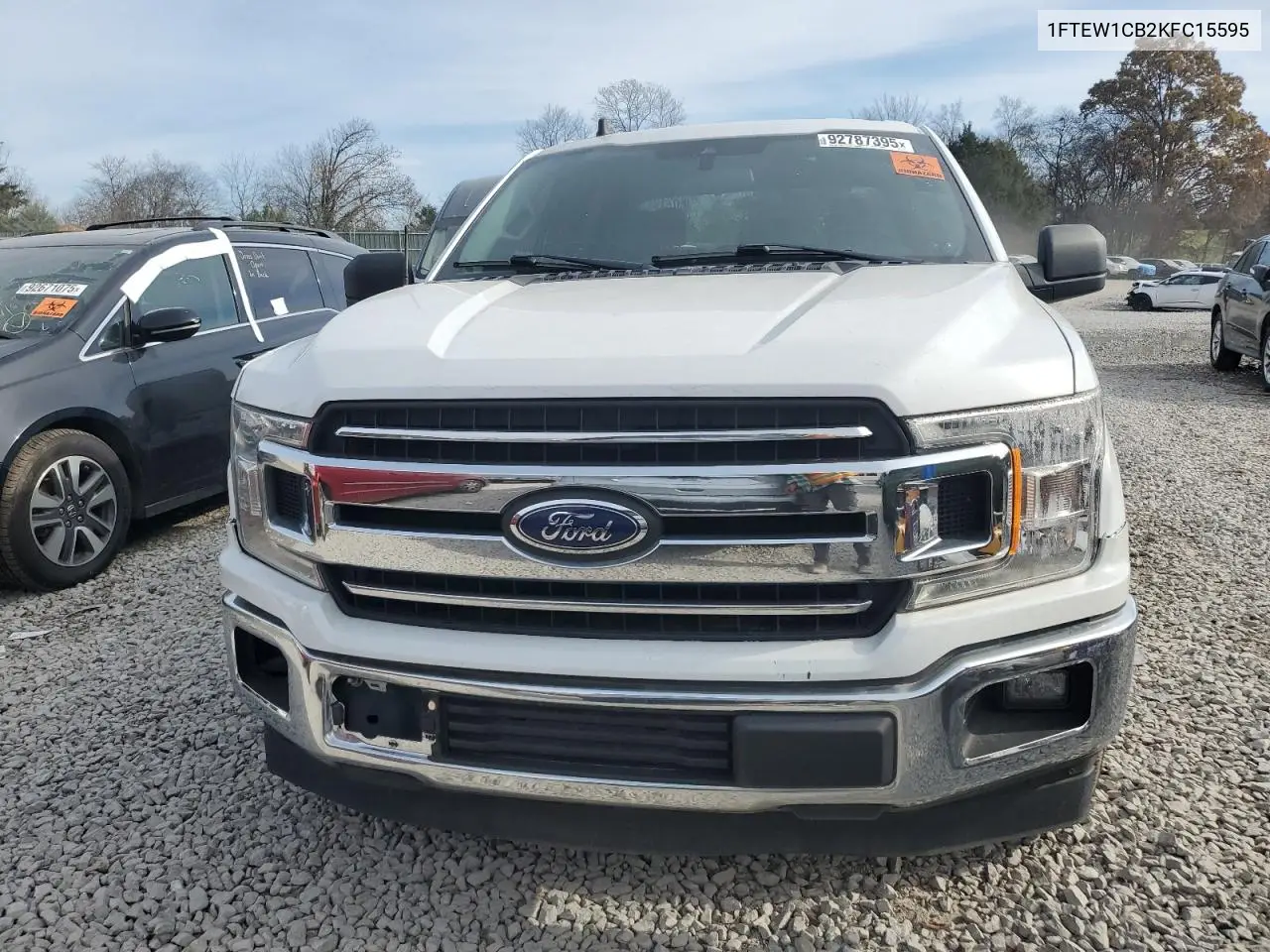 1FTEW1CB2KFC15595 2019 Ford F150 Supercrew
