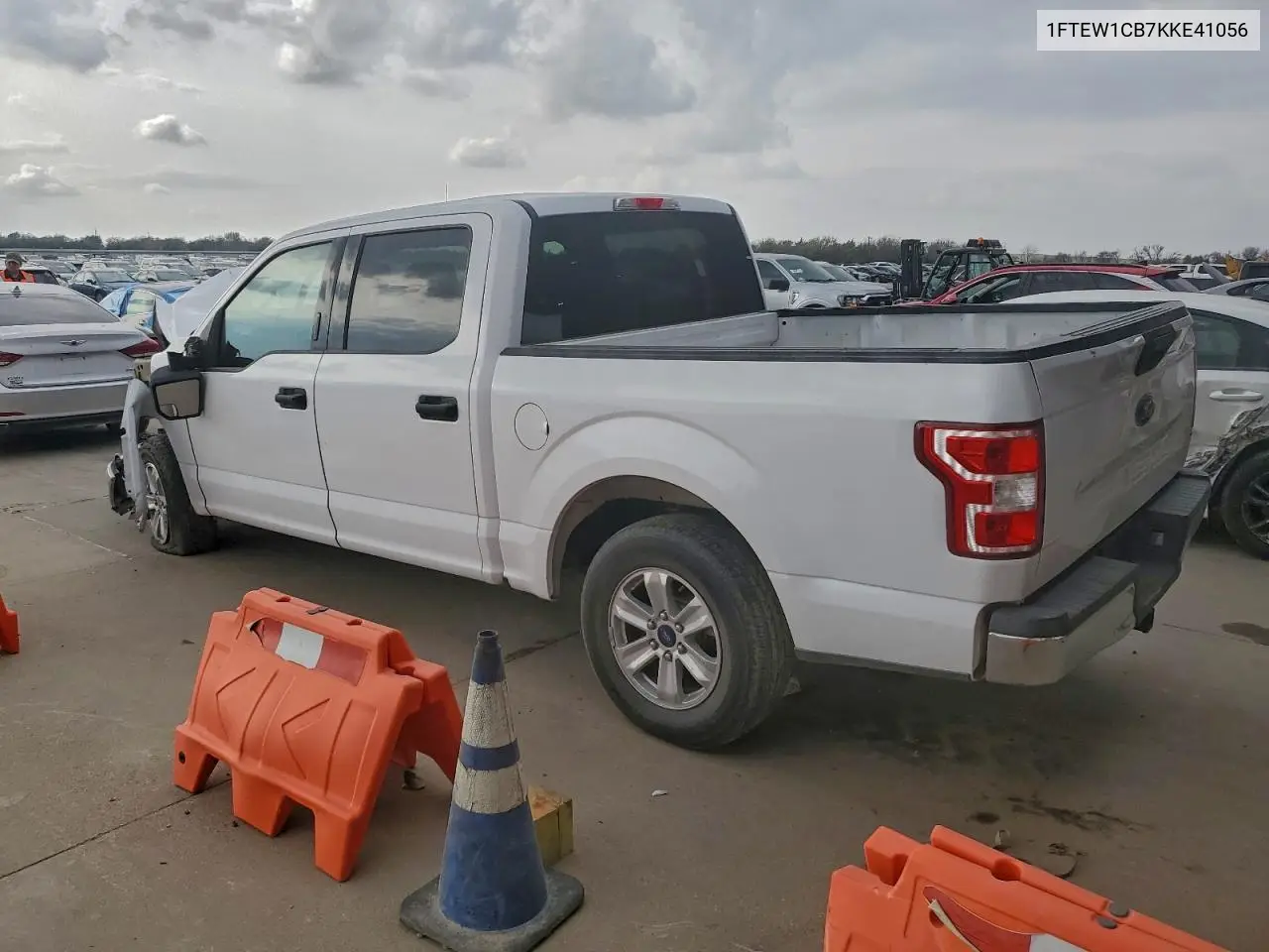 1FTEW1CB7KKE41056 2019 Ford F150 Supercrew