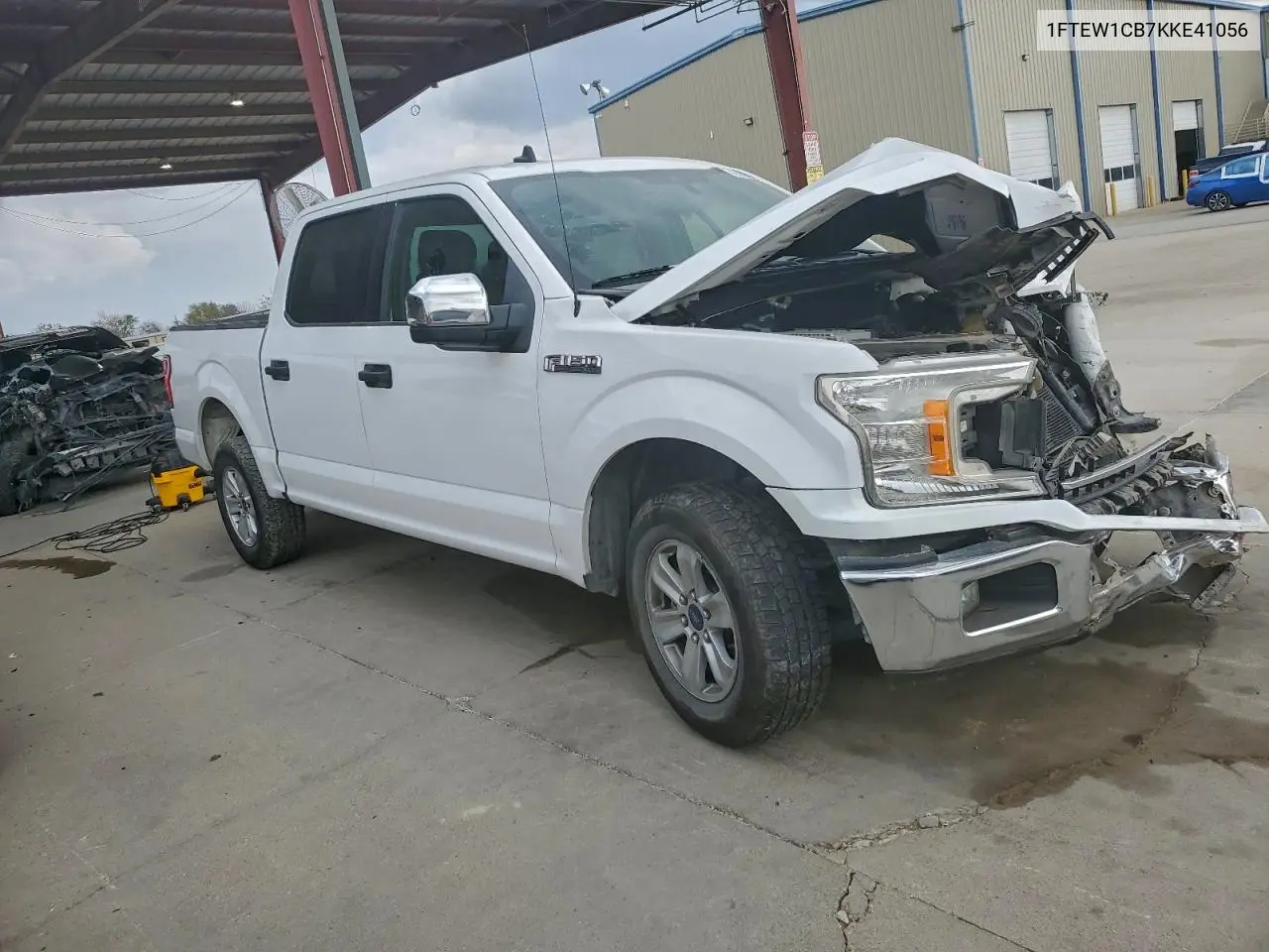 1FTEW1CB7KKE41056 2019 Ford F150 Supercrew