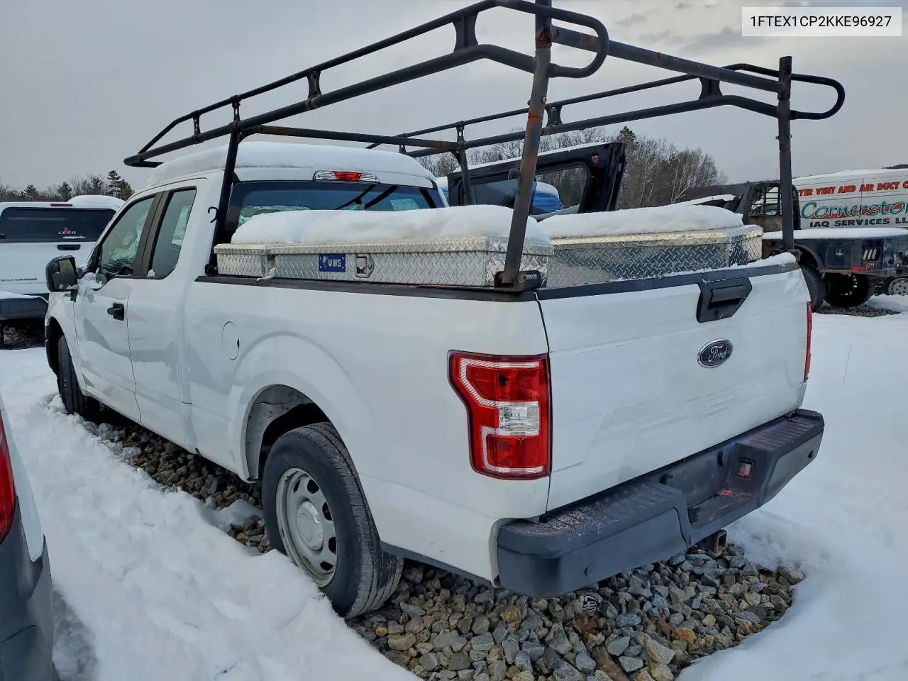 1FTEX1CP2KKE96927 2019 Ford F150 Super Cab