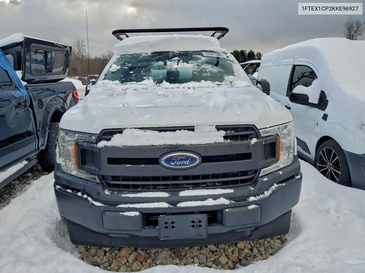 1FTEX1CP2KKE96927 2019 Ford F150 Super Cab