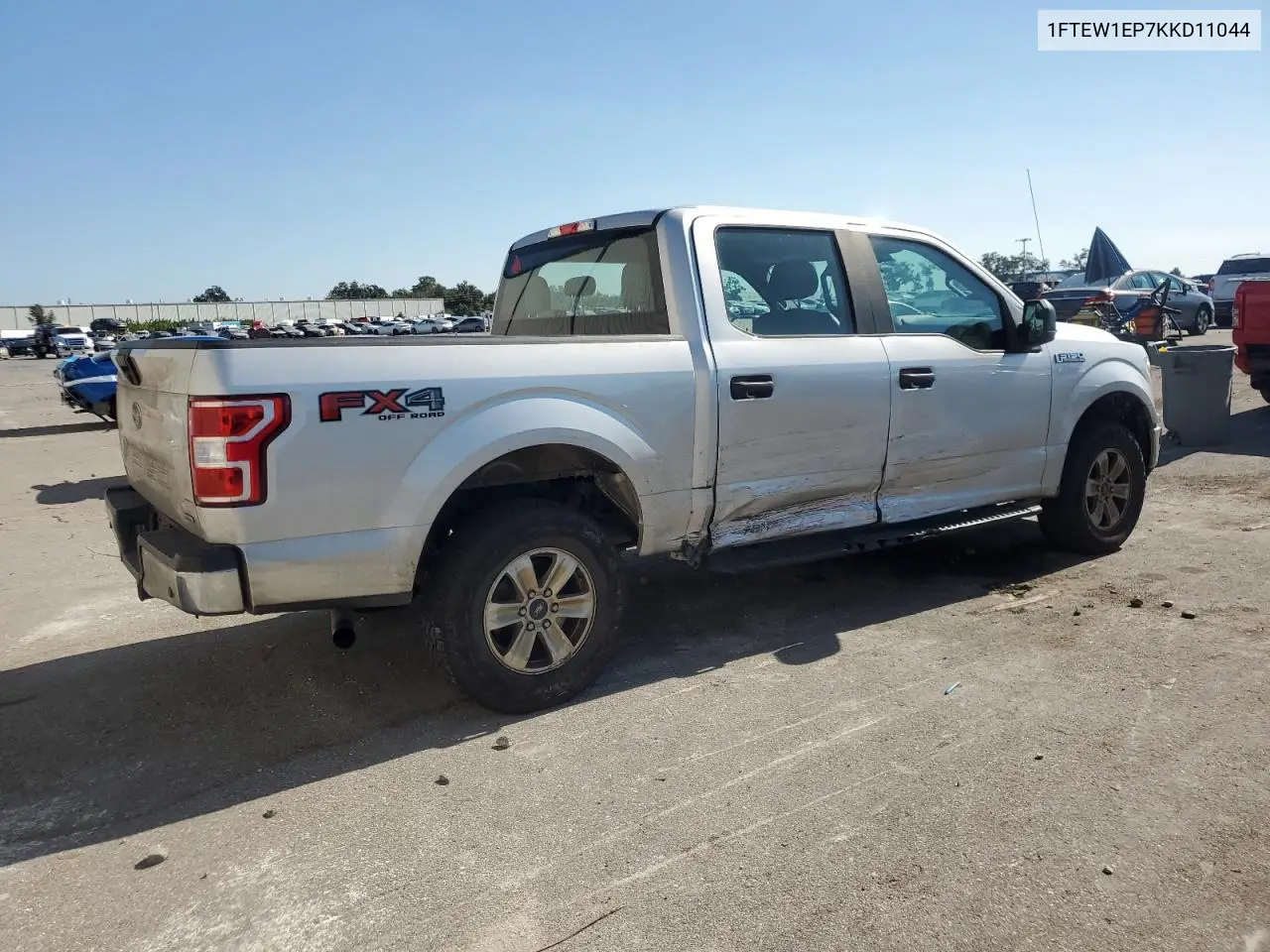1FTEW1EP7KKD11044 2019 Ford F150 Supercrew