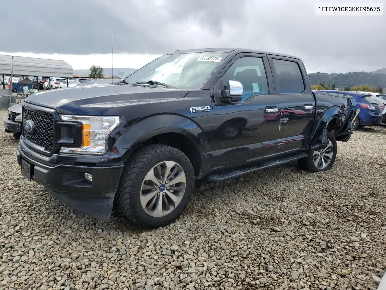 1FTEW1CP3KKE95675 2019 Ford F150 Supercrew