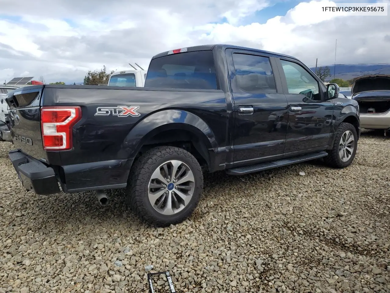 1FTEW1CP3KKE95675 2019 Ford F150 Supercrew
