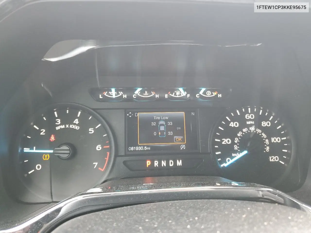 1FTEW1CP3KKE95675 2019 Ford F150 Supercrew