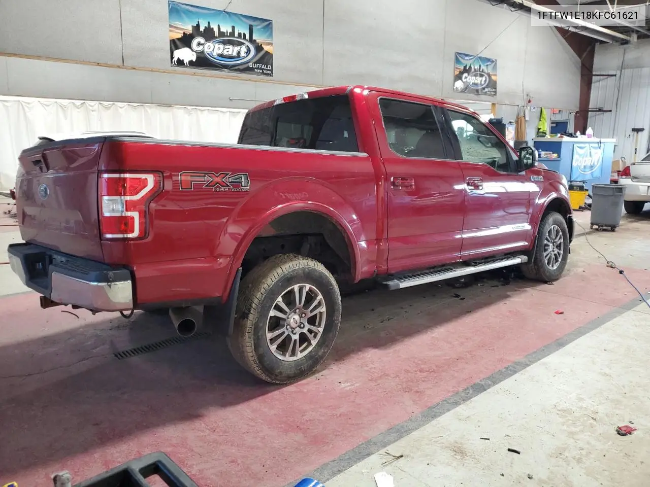 1FTFW1E18KFC61621 2019 Ford F150 Supercrew