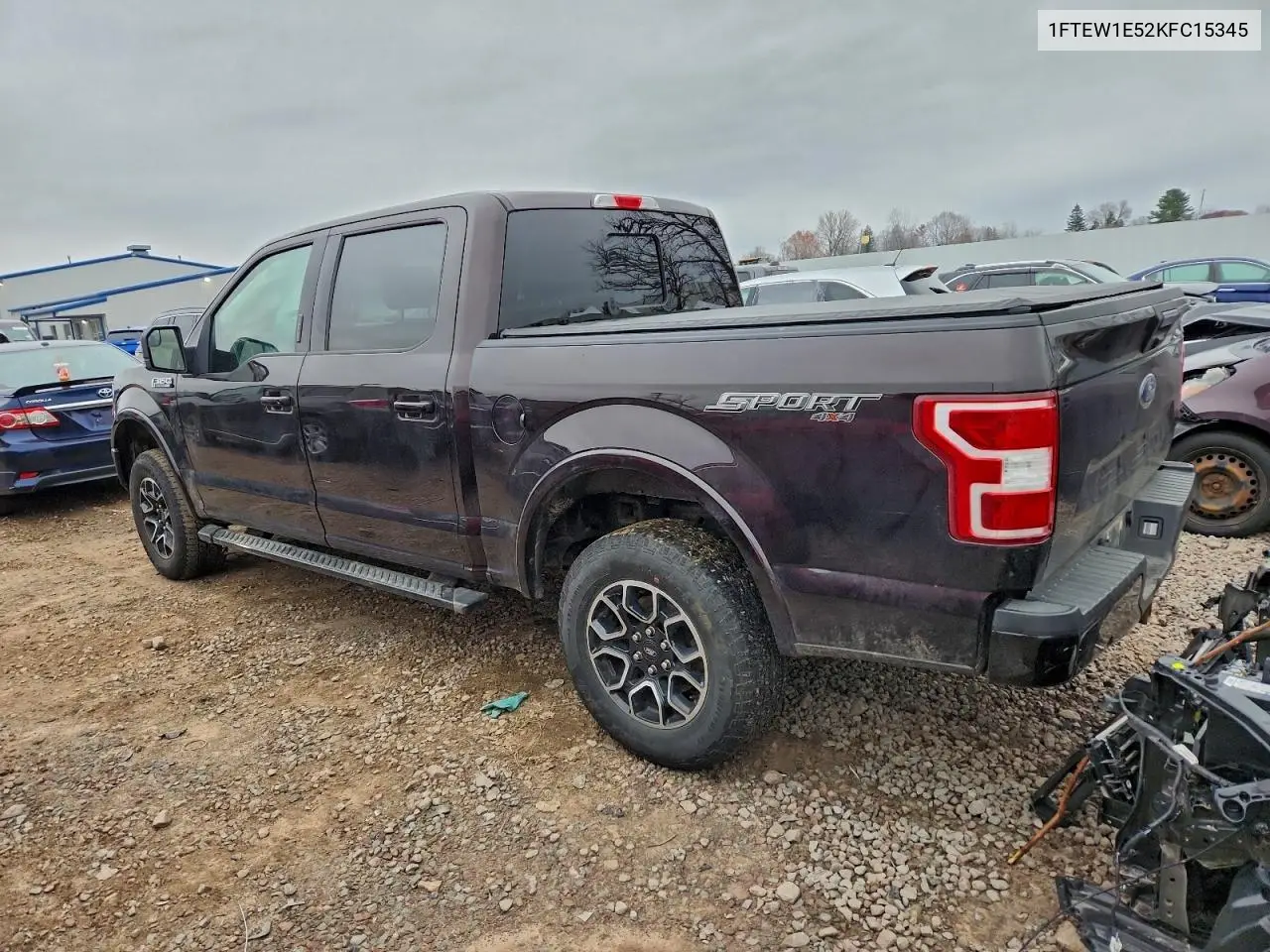 1FTEW1E52KFC15345 2019 Ford F150 Supercrew