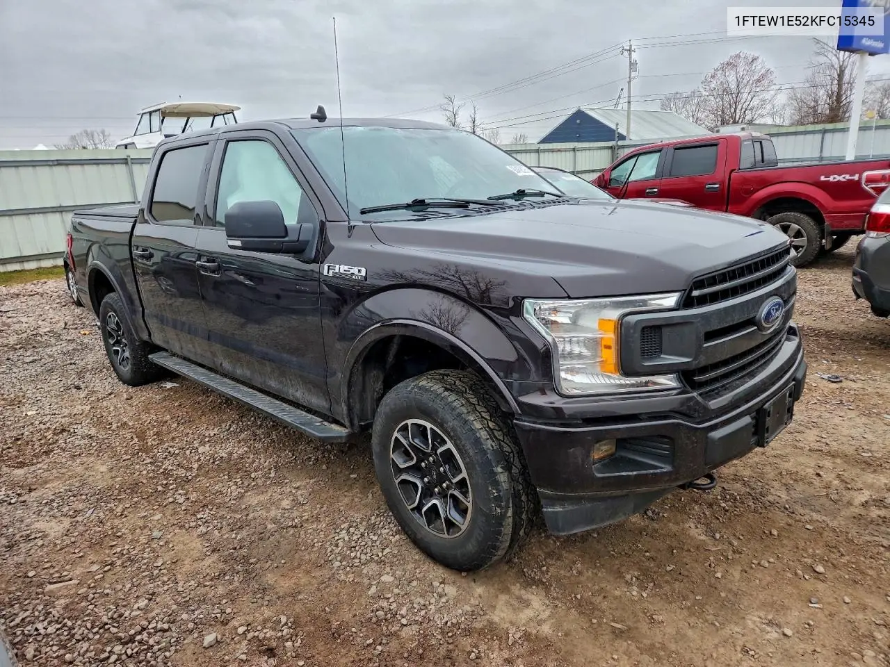 1FTEW1E52KFC15345 2019 Ford F150 Supercrew