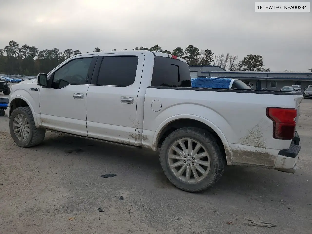 1FTEW1EG1KFA00234 2019 Ford F150 Supercrew