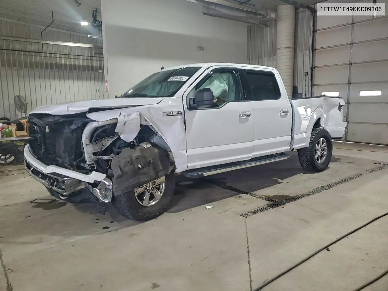 1FTFW1E49KKD09306 2019 Ford F150 Supercrew