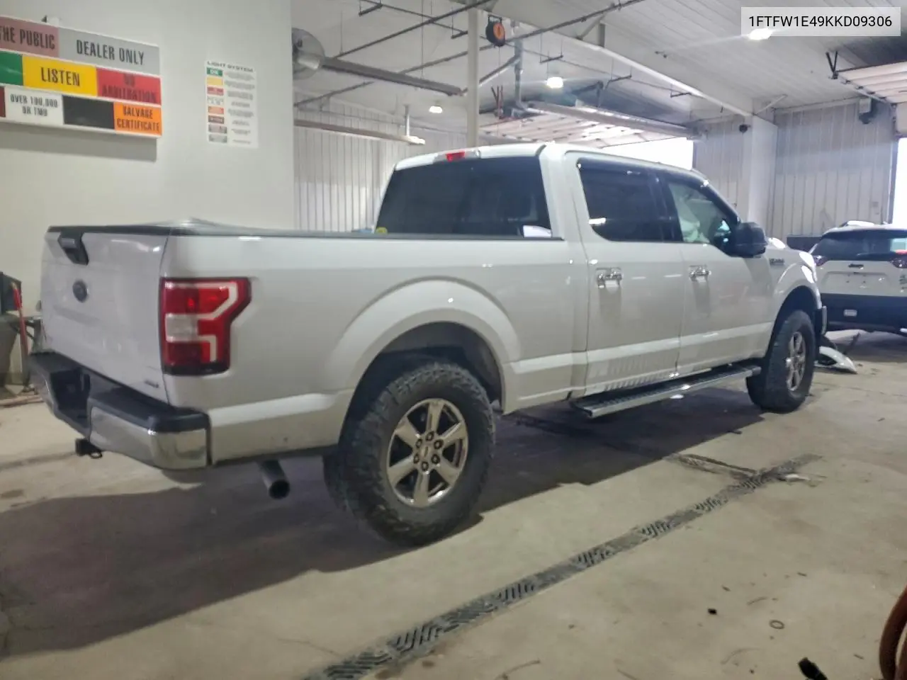 1FTFW1E49KKD09306 2019 Ford F150 Supercrew