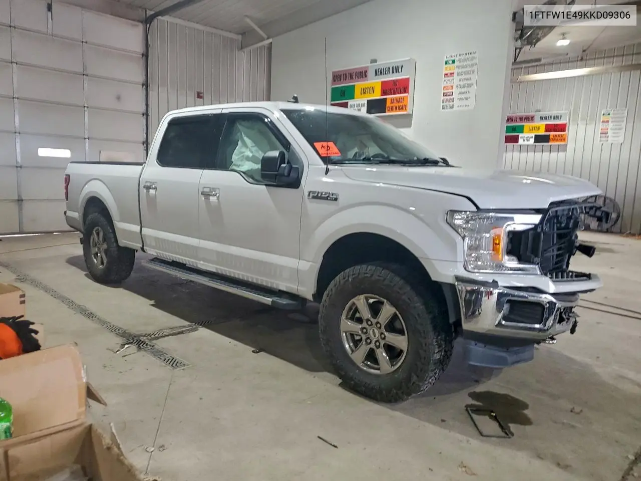1FTFW1E49KKD09306 2019 Ford F150 Supercrew