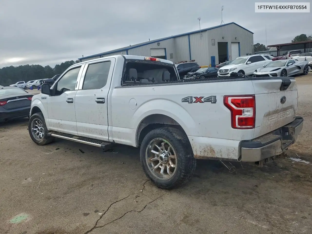 1FTFW1E4XKFB70554 2019 Ford F150 Supercrew