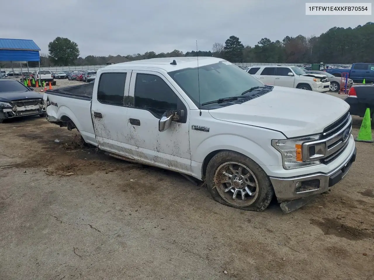 1FTFW1E4XKFB70554 2019 Ford F150 Supercrew