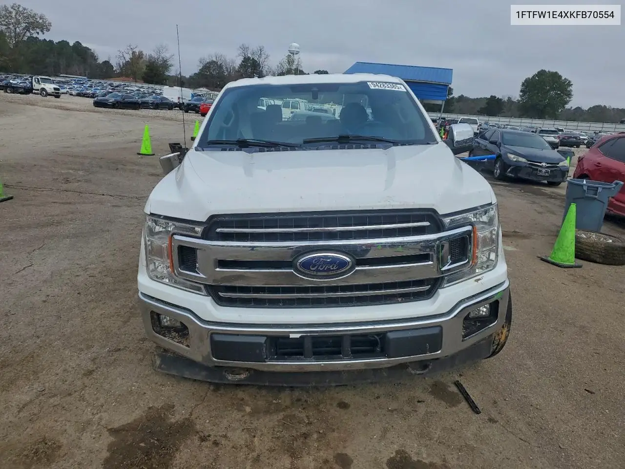 1FTFW1E4XKFB70554 2019 Ford F150 Supercrew