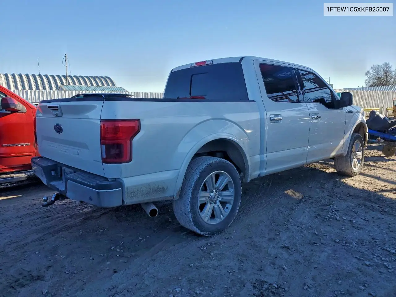 1FTEW1C5XKFB25007 2019 Ford F150 Supercrew