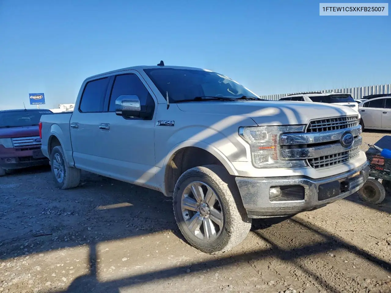 1FTEW1C5XKFB25007 2019 Ford F150 Supercrew