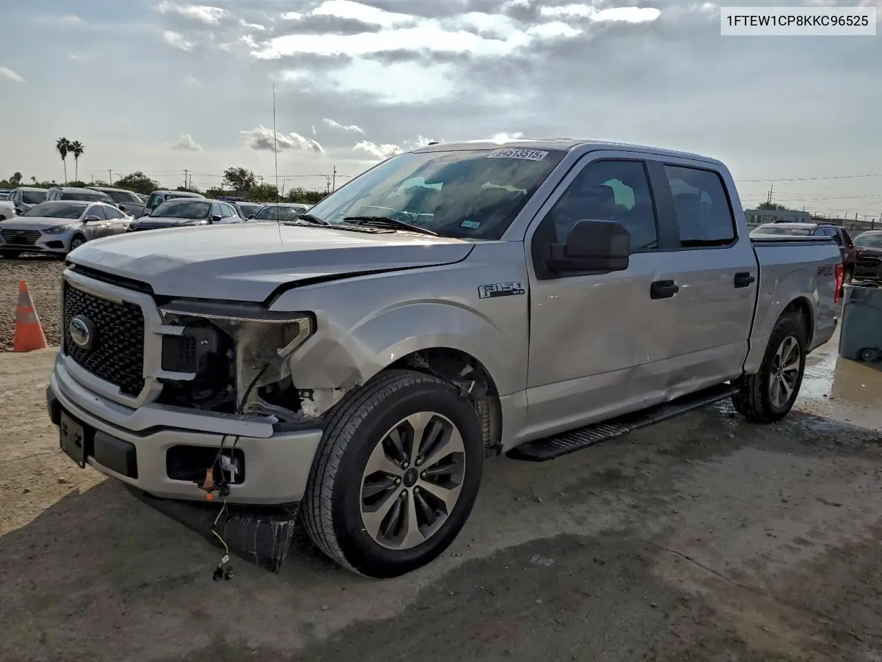 1FTEW1CP8KKC96525 2019 Ford F150 Supercrew