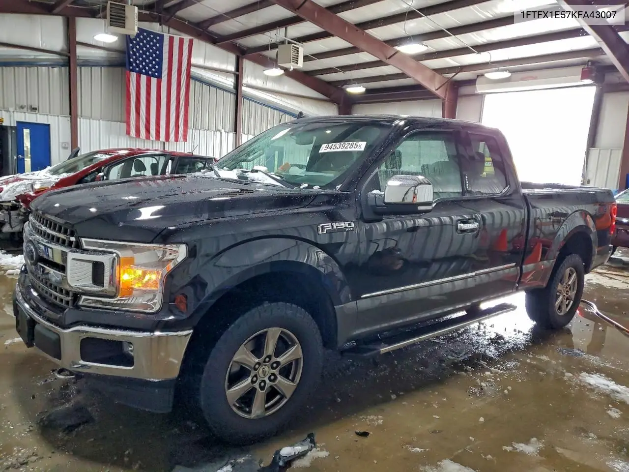 1FTFX1E57KFA43007 2019 Ford F150 Super Cab